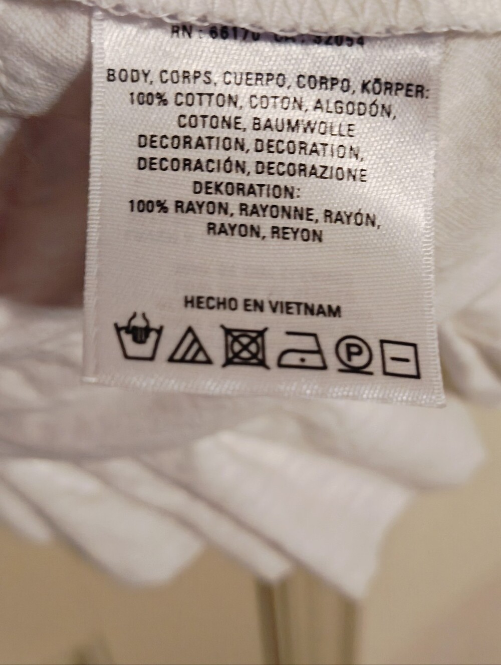 NWOT cha cha venti white tank ruffle bohemian Piratecore Western Sz M - Picture 7 of 7